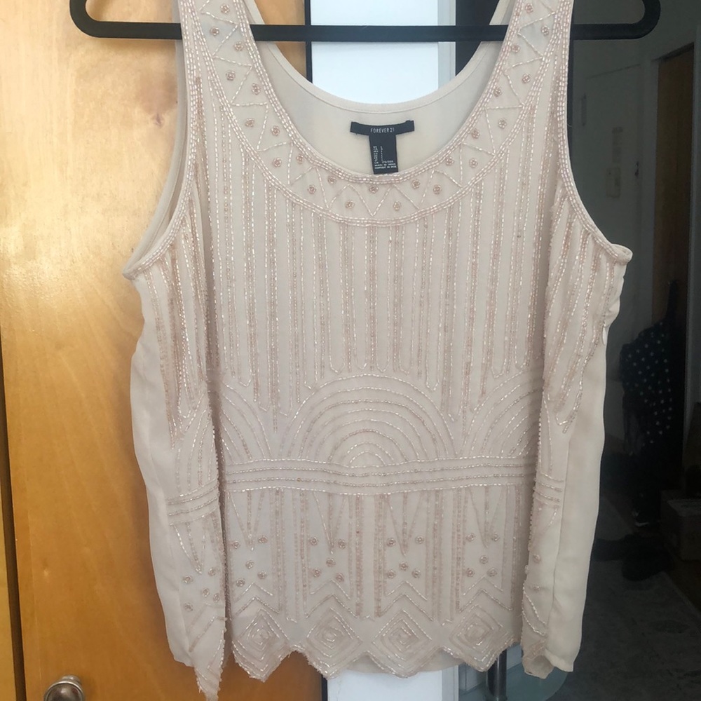 Beaded Tank Top